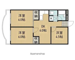 マロンパレス【2階】の間取り
