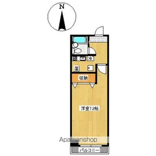 T・Oコーポ石山A棟【308号室】の間取り