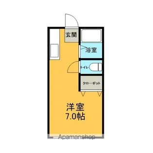 シーシャインⅢ【107号室】の間取り
