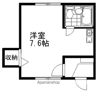 コーポ前田【203号室】の間取り