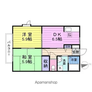 ルナ・ピエーナ【1階】の間取り