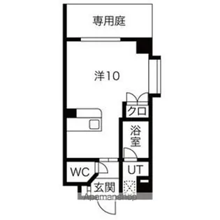 シティライフ今池南【1階】の間取り