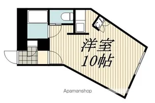 アルファアパル大倉【103号室】の間取り