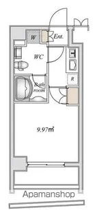 エスティメゾン登戸【4階】の間取り