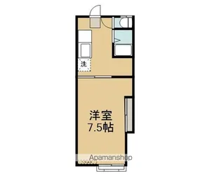 サンハイツ上田【B 101号室】の間取り