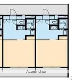 レオパレス杉本【201号室】の間取り