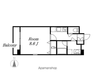 CION NAGOYA MEIEKI(旧ステージファースト名駅)【1階】の間取り