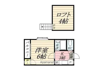 オークウッド博多【2階】の間取り
