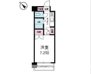 ジョイフル第5祝谷【1階】の間取り