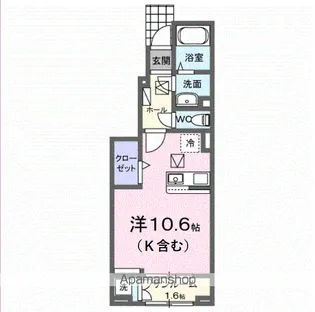 S・GⅥ【1階】の間取り