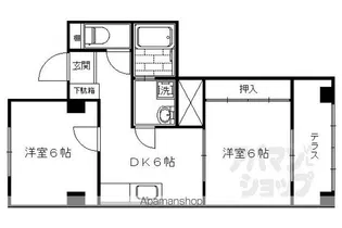 光明ビル【403号室】の間取り