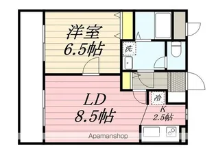 エクシード二ツ木C棟【3階】の間取り