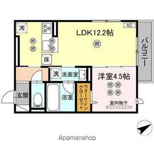 TAMURA西川口【1階】の間取り