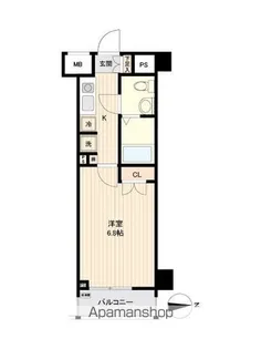 オーキッドレジデンス大泉学園【4階】の間取り