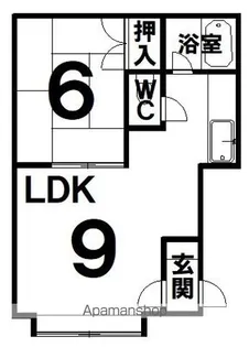 コーポビゴラ【1号室】の間取り