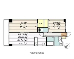ディナモ・ボア【6階】の間取り