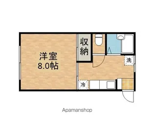 アメニティ215【103号室】の間取り