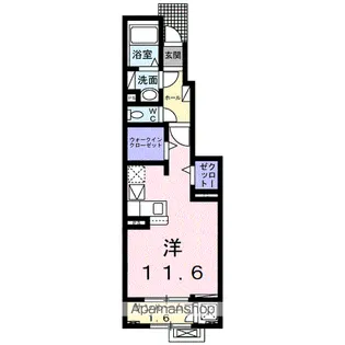 ウィッシュ・コート【1階】の間取り