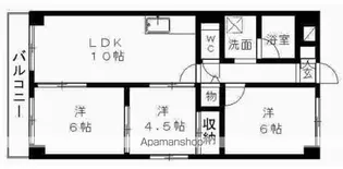 シティプラザ浜松【1階】の間取り