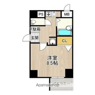 サムティ上堀川【5階】の間取り