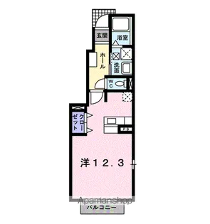 サンリット・ガーデンⅠ【1階】の間取り
