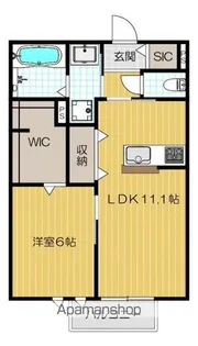 ユニグレイス【207号室号室】の間取り