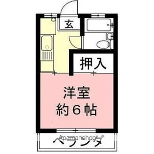 コーポMYM【1階】の間取り