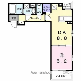 グリーン ピア【3階】の間取り