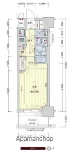 プレサンス上前津プレス【402号室号室】の間取り