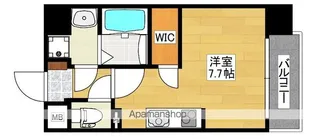 KRYSTAL FIMETH 1番館【6階】の間取り