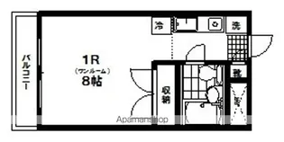 メゾン・ド・パルレ【402号室】の間取り