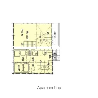 CASA FIGLIOLA【101号室号室】の間取り