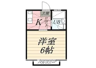 バーディーハウス鶴巻北【2階】の間取り