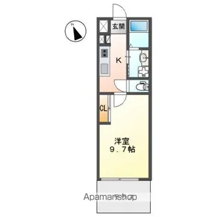 ニコⅡ【1階】の間取り