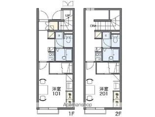 レオパレスアイアイ【209号室】の間取り