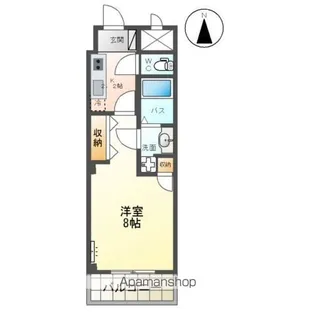 フィオーレ元茶畑Ⅱ【1階】の間取り