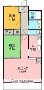 ソフィア大津【2階】の間取り