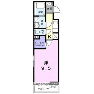 ブリーズ・セイバリー【2階】の間取り
