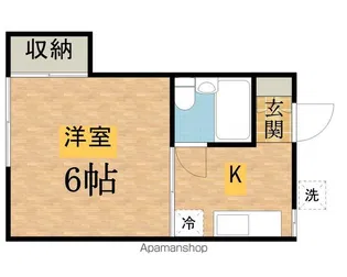 渡辺ハウス【1階】の間取り