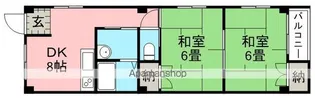 アートプラザ利倉西【3階】の間取り