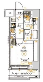 ベルシード横濱吉野町マキシヴ【9階】の間取り