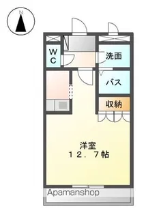 プロスパー 横尾【2階】の間取り