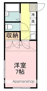 ビューパレス河原町【105号室】の間取り