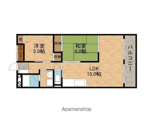 ランドスケイプ【3階】の間取り