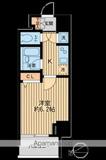 HF早稲田レジデンス【4階】の間取り