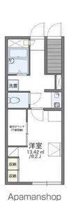 レオパレスベアージュⅢ【103号室】の間取り