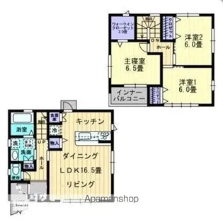 香川県高松市太田下町【一戸建】の間取り