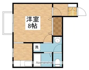 コーポすみれ【1階】の間取り