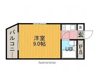 フラッツ相模原【201号室】の間取り