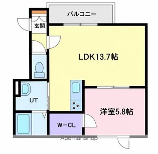 EULE(オイレ)【2階】の間取り